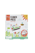 Malen Sie eine Blumenpresse