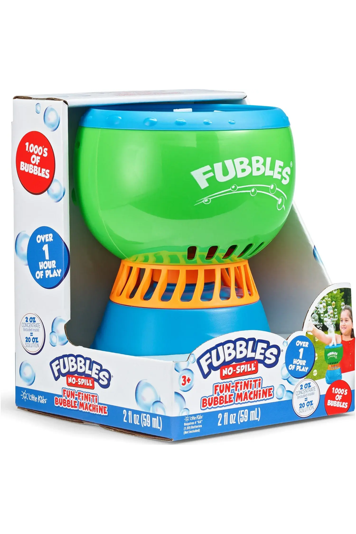 Fubbles No Spill Fun-Finiti Bubble Machine (Deutsche Ausgabe)