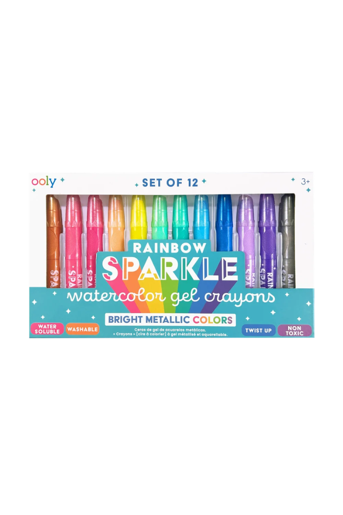 Regenbogen Sparkle Aquarell-Gel-Stichmalstifte