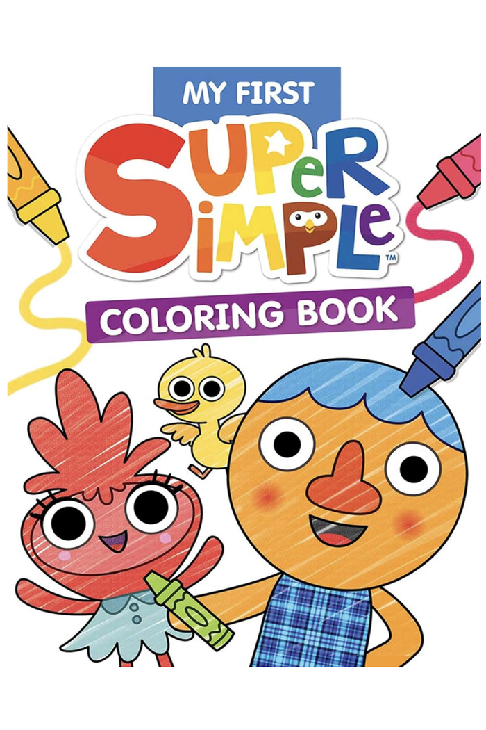 Mein erstes super einfaches Malbuch