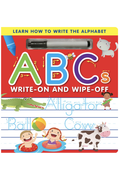 ABCs schreiben und abwischen