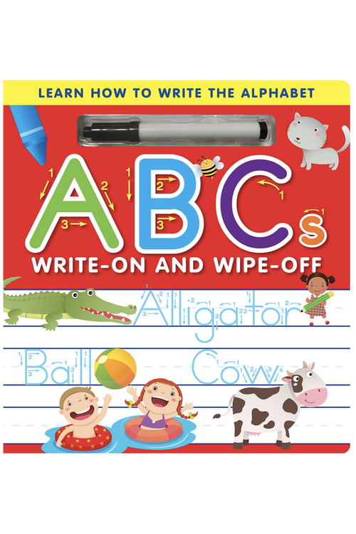 ABCs schreiben und abwischen